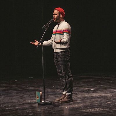 Bild vergrößern: Poetry-Slamer Philipp Herald