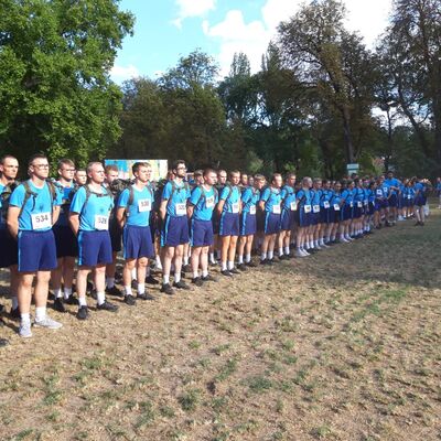 Bild vergrößern: Lauf gegen Gewalt Bundeswehr