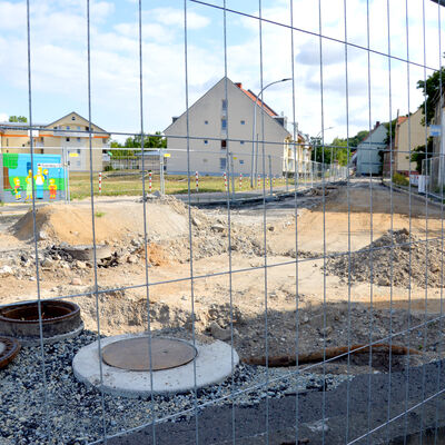 Bild vergrößern: 2022-05-09 Leipziger Strae Baustelle