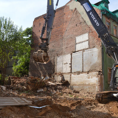 Bild vergrößern: 2022-08-15 Hausabriss Klosterstrae