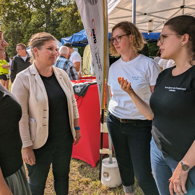 Bild vergrößern: Lauf gegen Gewalt 2023 Landesfrauenrat