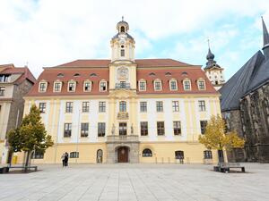 Bild vergrößern: Rathaus ohne Baugerüst