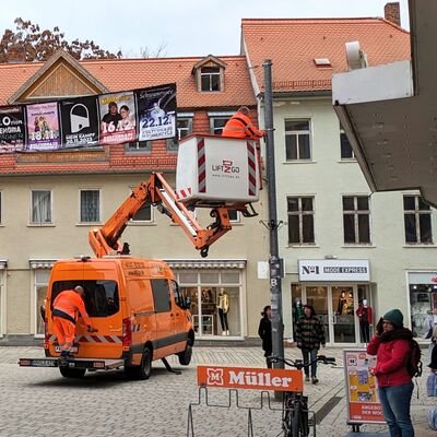 Bild vergrößern: Weihnachtsbaum Werbebanner
