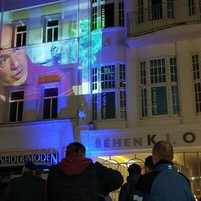 Bild vergrößern: 2023-11-09 Gedenken Pogromnacht Jdenstrae