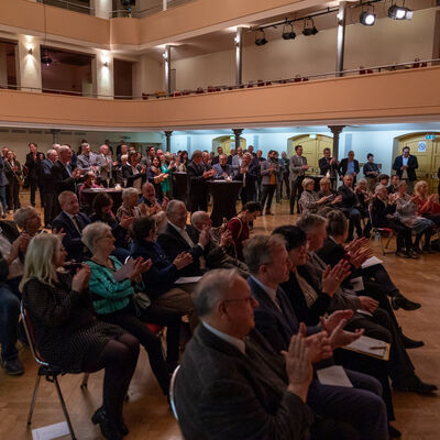 Bild vergrößern: Neujahrsempfang Gste_David Cray