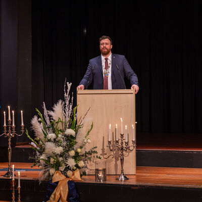 Bild vergrößern: Neujahrsempfang Martin Papke_David Cray