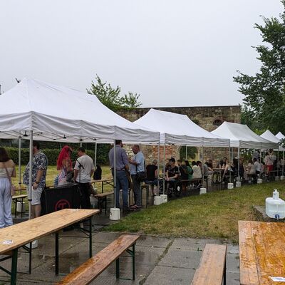 Bild vergrößern: Grillfest Brckenmhle