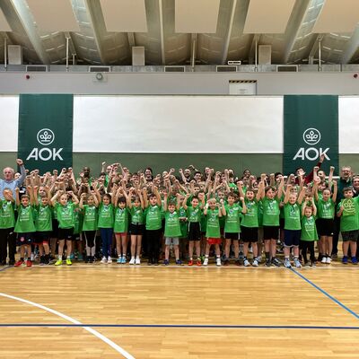 Bild vergrößern: Basketball-Jugendcamp