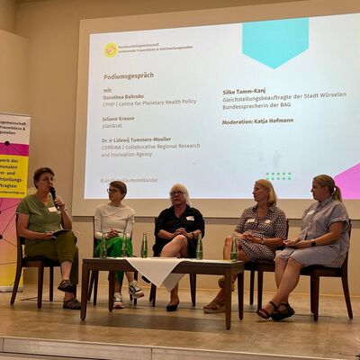 Bild vergrößern: BAG-Konferenz 2025 Podiumsgesprch