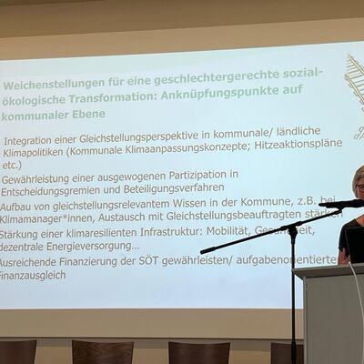 Bild vergrößern: BAG-Konferenz 2025 Ulrike Spangenberg