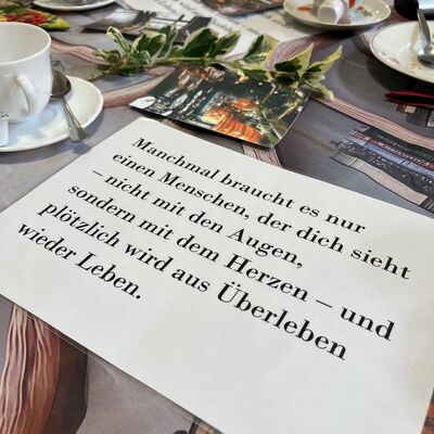 Bild vergrößern: Lese- und Erzhlcafe Obdachlosigkeit
