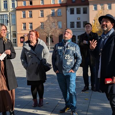 Bild vergr&ouml;&szlig;ern: Treffen Wernigerode Stadtf�hrung