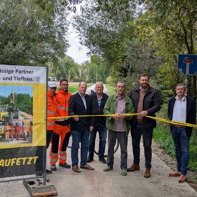 Bild vergr&ouml;&szlig;ern: 2025-09-26 Fahrradweg Uichteritz Freigabe