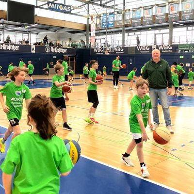 Bild vergr&ouml;&szlig;ern: AOK Jugendcamp Training