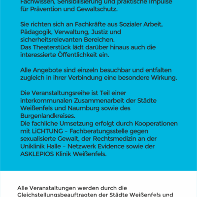 Bild vergr&ouml;&szlig;ern: Gewaltschutz & Pr�vention - Angebote f�r Fachkr�fte