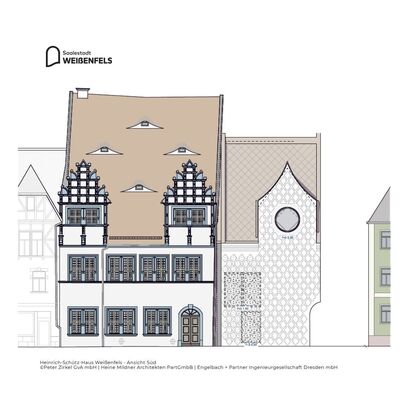 Bild vergr&ouml;&szlig;ern: Heinrich-Sch�tz-Haus Sanierung