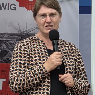 Bild vergr&ouml;&szlig;ern: Unternehemenstag 2026 Staatssekret�rin Stefanie P�tzsch