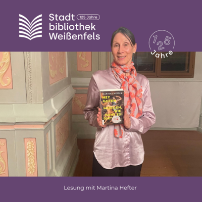 Bild vergr&ouml;&szlig;ern: Lesung mit Martina Hefter